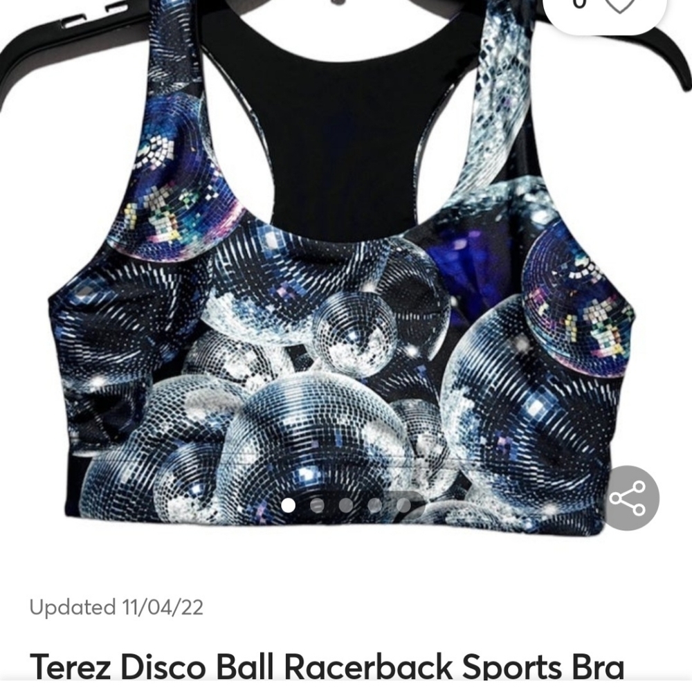 TEREZ New York Sports Bra Size M